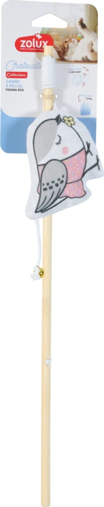 Rotaļlieta kaķiem-kociņš ar "Putnu kleitā" CHATOUILLE 48.8cm