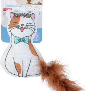 Rotaļlieta kaķiem "Kaķis ar kaķumētru Chatouille "7,5cm