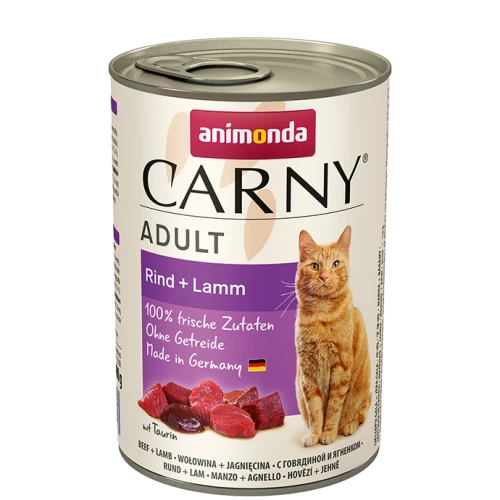 Animonda Carny k/kaķ.liellops,jērs 0.4
