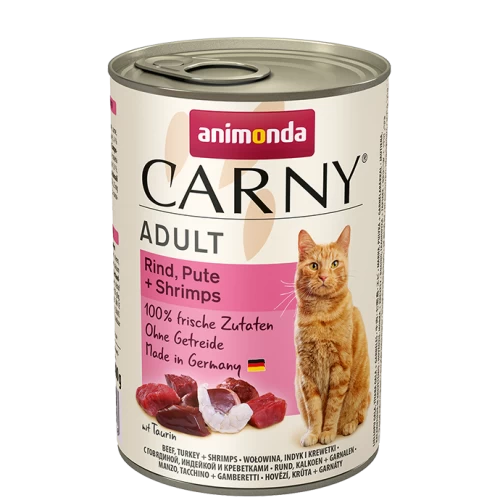 Animonda Carny k/kaķ.liellops,tītars,garneles 0.2