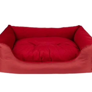 Guļvieta suņ.Sofa Provence L sarkana