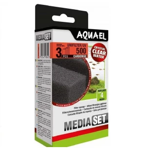 Aqua El Ieliktņi filtram Unifilter/UV 500carbo 3gab