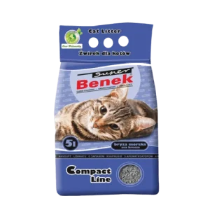 Smiltis kaķiem Super Benek Compact 5L