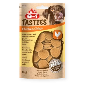 8in1 Gard/suņiem "Tasties Chicken Chips 85g