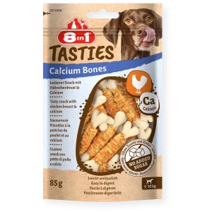 8in1 Gard/suņiem "Tasties Calcium Bones 85g