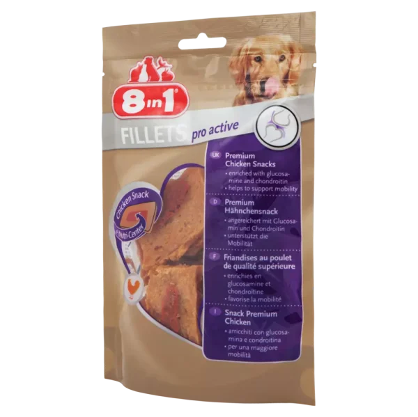 8in1 Gard./suņiem "Fillets Pro Active"  S 80g(enerģijai)