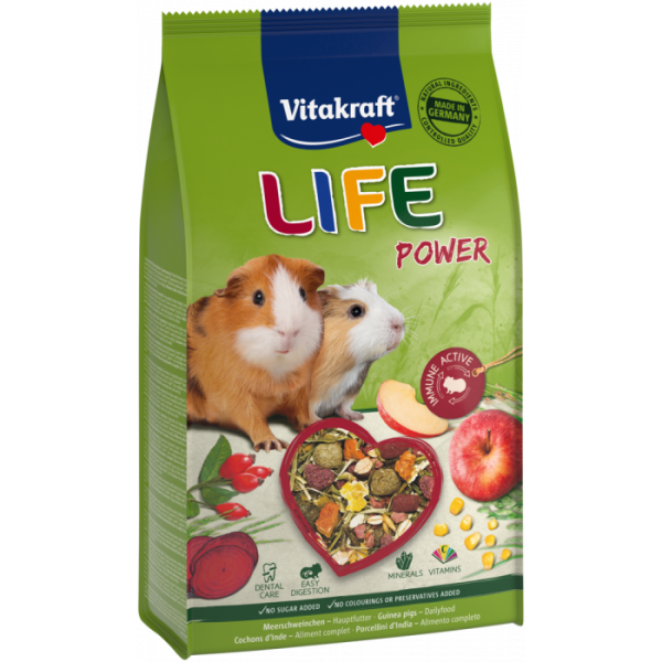G/b Vitakraft LIFE jūras cūciņām 0,6