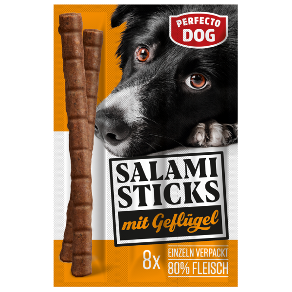 Suņ.gard. Perfecto salami ar mājputnu 8gab.