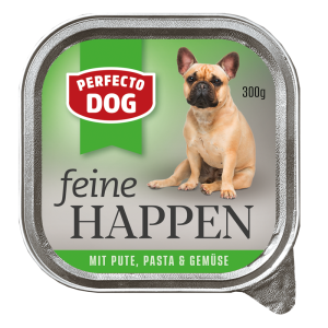 Perfecto k/suņ.Feine Happen tītars,pasta,dārzeņi 0.3