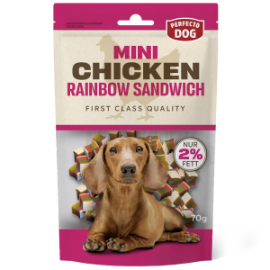 Suņ.gard. Perfecto Mini Rainbow Sandwich ar vistu 70g