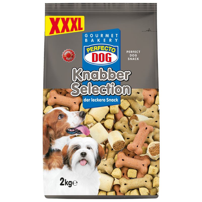 Cepumi  suņ.Perfecto Knabber Selection XXXL 2.0