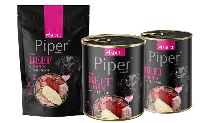 Piper k/suņ. Liellopa kuņģis 0.8 N
