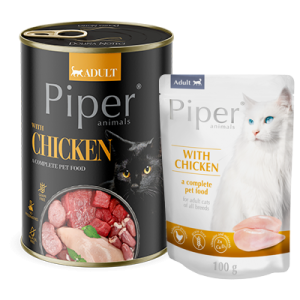 Piper k/kaķ.Vistas gaļa 0.4 N