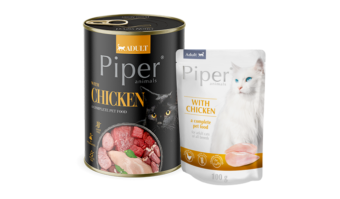 Piper k/kaķ.Vistas gaļa 0.1