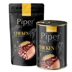 Piper k/suņ. Pure Vista,brūnie rīsi 0.4 NN