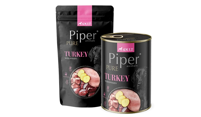 Piper k/suņ. Pure Tītars,kartupeļi 0.4 N