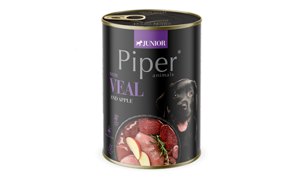 Piper k/kaķ.Juniors Teļa gaļa 0.185
