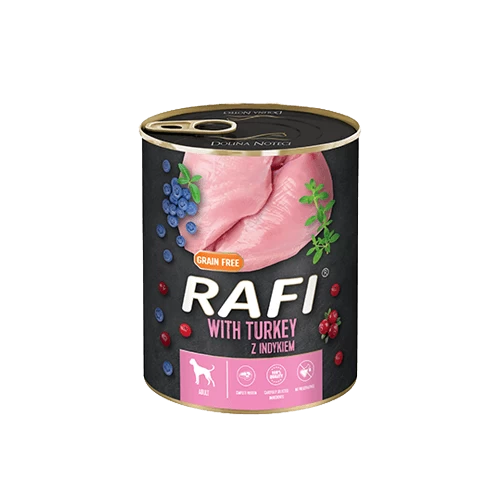Rafi pastēte suņiem Tītars 0.4