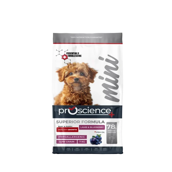 ProScience s/b suņiem Mini Puppy Lamb&Blueberry 2.0