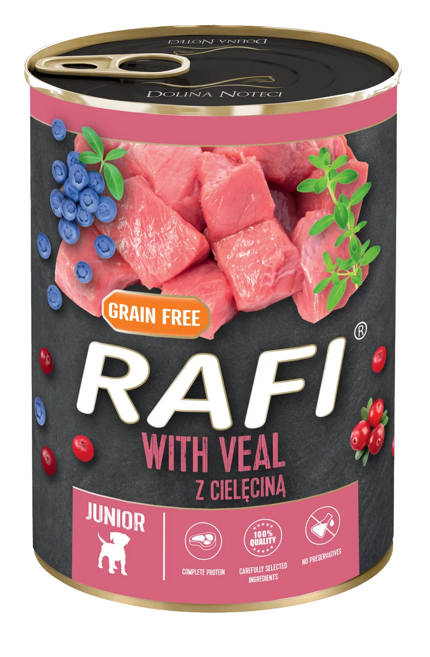 Rafi Junior pastēte Teļa gaļa 0.4