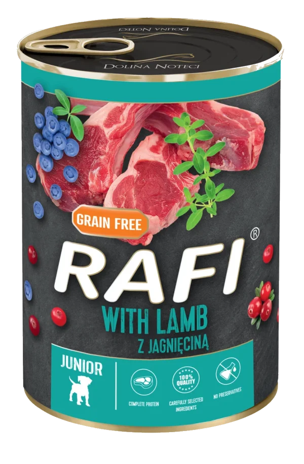 Rafi Junior pastēte Jēra gaļa 0.4