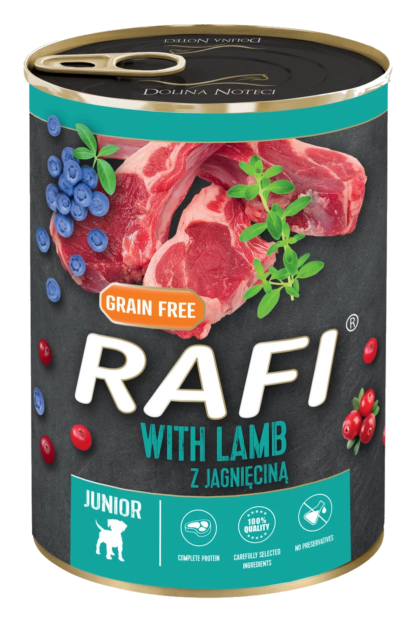 Rafi Junior pastēte Jēra gaļa 0.4