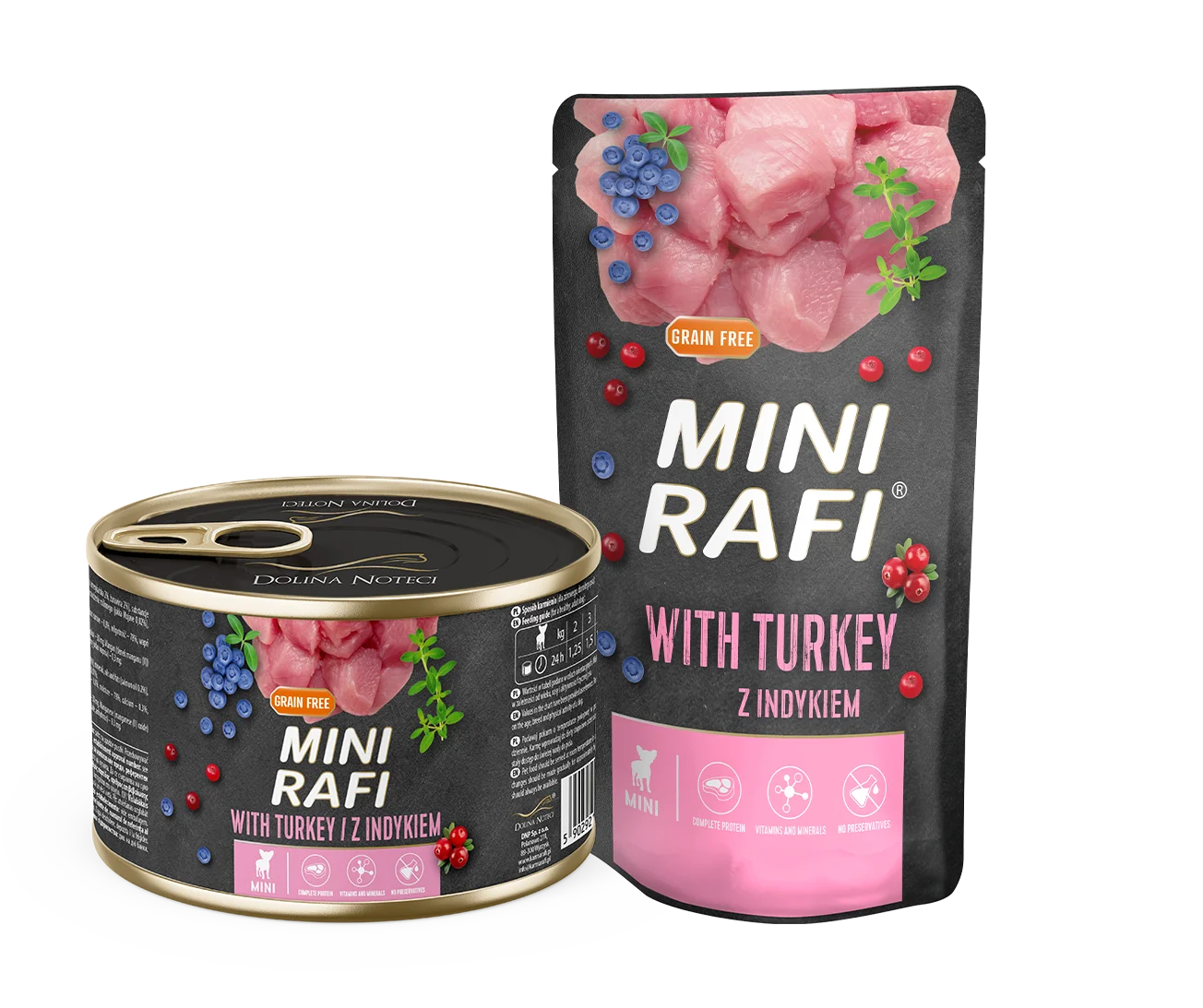 Rafi k/suņ.Mini tītara gaļa 0,150
