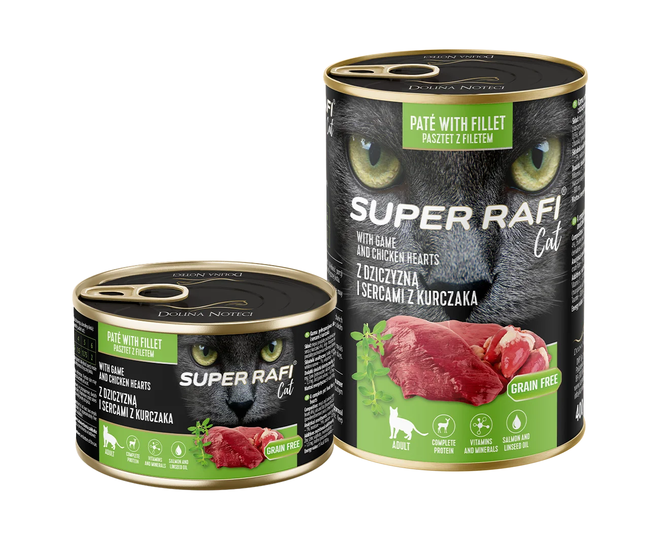 Super Rafi k/kaķ.Medījums,vistu sirdis 0.185