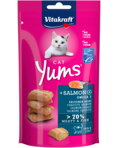 Gard. kaķ.Vitakr. Cat Yums ar lasi 40g