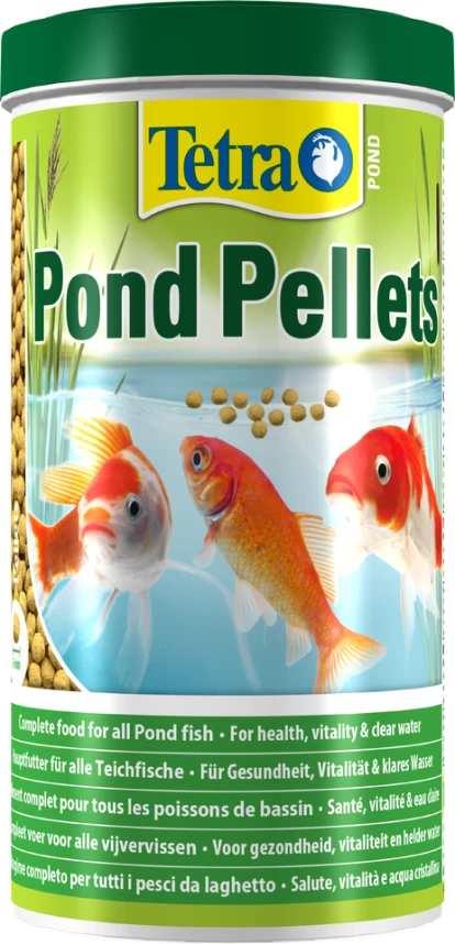 Tetra Pond Pellets Medium 1L