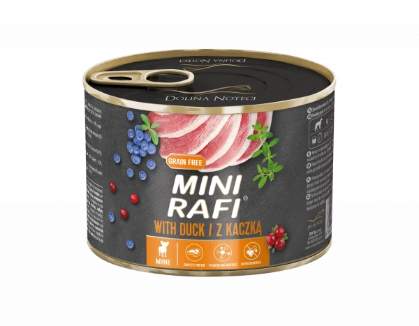 Rafi k/suņ.Mini pīles gaļa 0,185