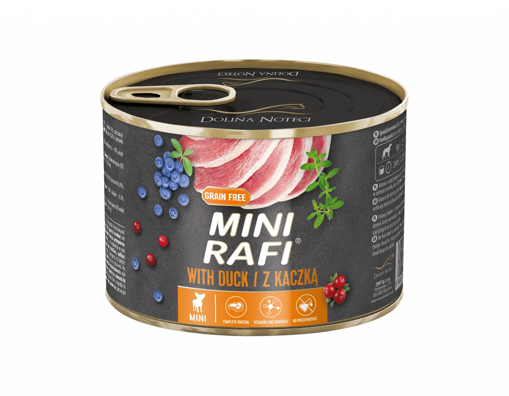 Rafi k/suņ.Mini pīles gaļa 0,185
